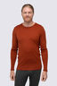 Macpac Men's 220 Merino Long Sleeve Top, Picante, hi-res