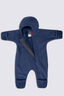 Macpac Baby Acorn Fleece Onesie, Navy Iris, hi-res