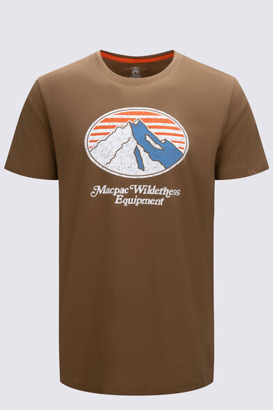 Macpac Men's Wilderness Equipment Fairtrade Organic Cotton Short Sleeve T-Shirt