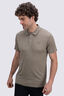 Macpac Men's Venture Merino Blend Polo, Kelp Marle, hi-res