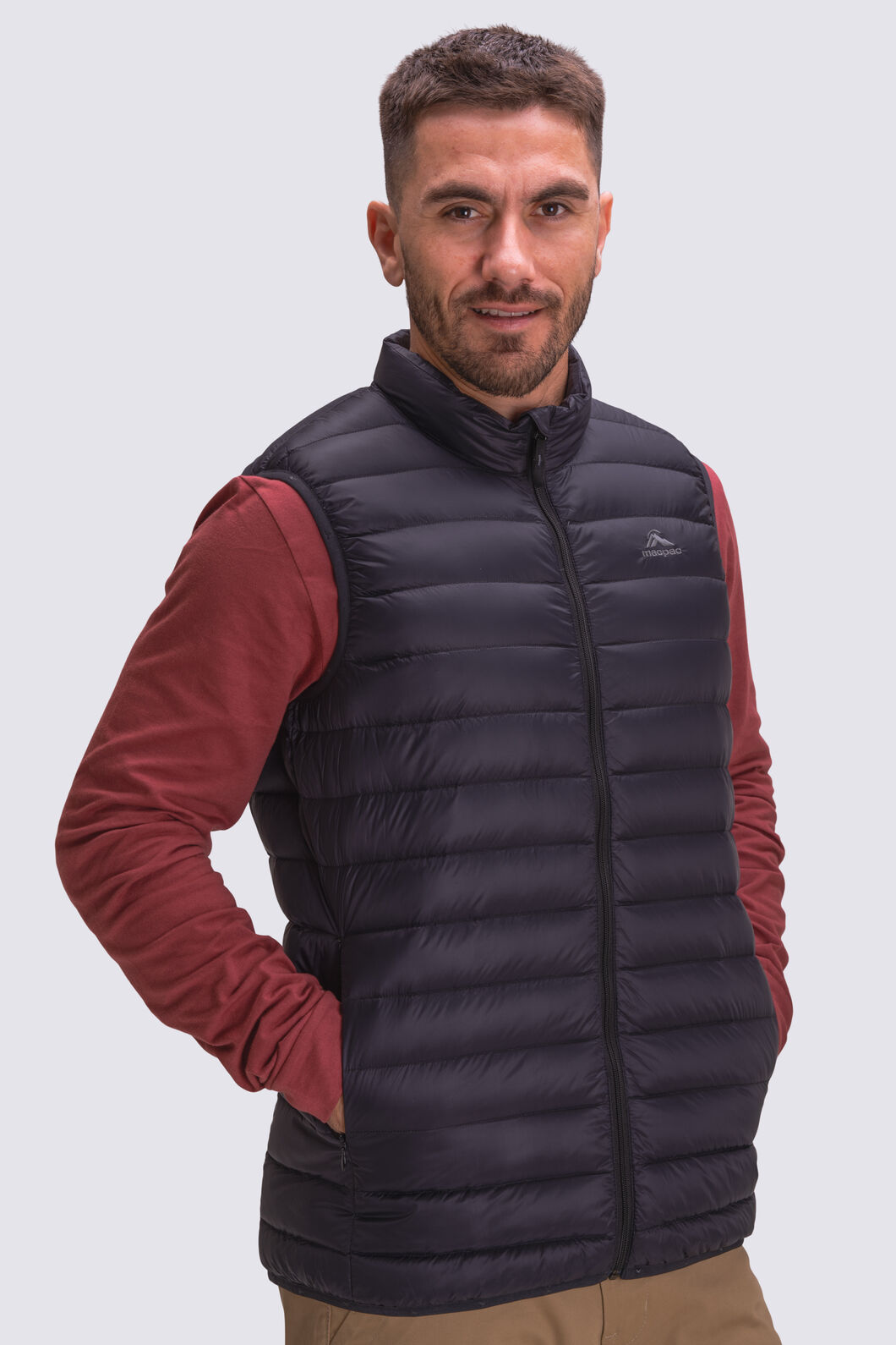 Unlock Wilderness' choice in the Macpac Vs Patagonia comparison, the Uber Light Down Vest by Macpac
