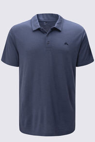 Macpac Men's Denizen 180 Merino Polo, Odyssey, hi-res