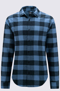 Macpac Men's Sutherland Slim Flannel Shirt, Vintage Indigo Check, hi-res