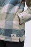 Macpac Women's Alma Fleece Lined Shirt, Tofu Plaid, hi-res