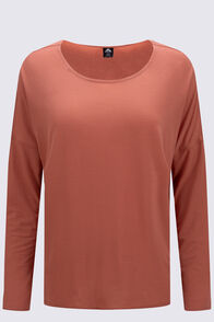 Macpac Women's Eva Long Sleeve T-Shirt, Aragon, hi-res