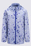 Macpac Kids' Pack-It-Jacket, Xenon Blue Print, hi-res