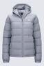 Macpac Women's Halo Hooded Down Jacket ♺, Minimal Grey, hi-res