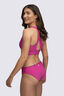Macpac Women's Southshore Bikini Top, Rose Violet/Shatter Print, hi-res