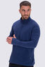 Macpac Men's Tui Fleece Pullover, Naval Academy, hi-res