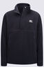 Macpac Men's Heritage Fleece Pullover, Black, hi-res