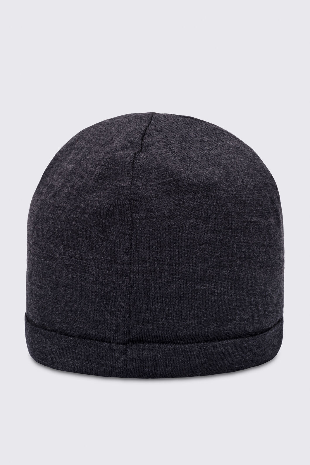 Macpac Tawa Merino 280 Beanie, Charcoal Marle, hi-res