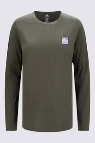 Macpac Women's Patch Long-Sleeve T-Shirt, Kambaba, hi-res
