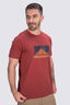 Macpac Men's Wilderness T-Shirt, Spiced Apple, hi-res