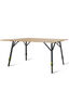 Zempire Kitpac Pro X-Large Camping Table, Black/Bamboo, hi-res