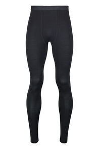 Macpac Men's 180 Merino Long Johns, Black, hi-res