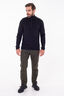 Macpac Men's Kauri 280 Merino Pullover, Charcoal Marle, hi-res