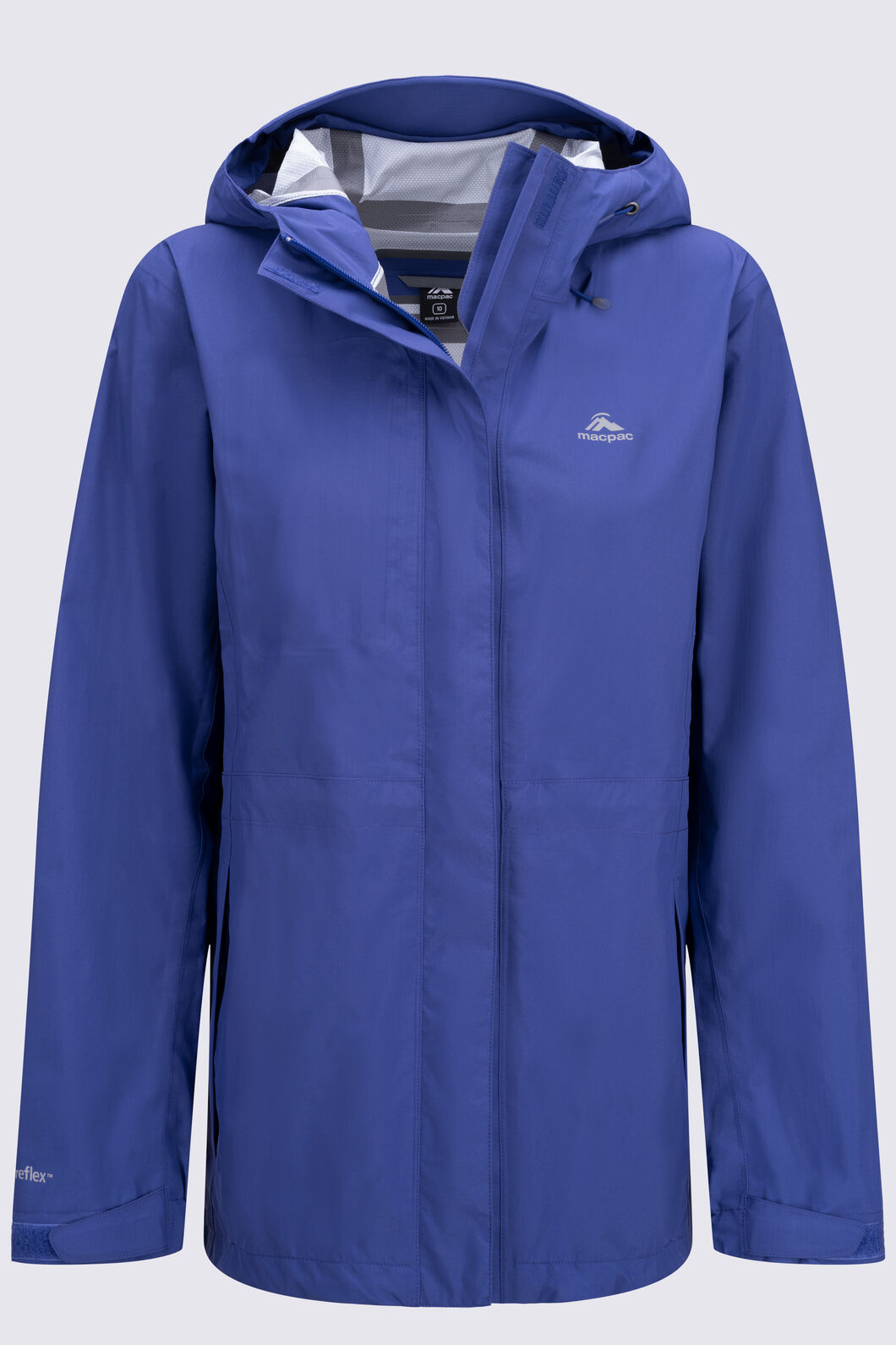 Macpac Women's Zephyr Rain Jacket, Royal Cobalt, hi-res