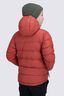 Macpac Kids' Halo Hooded Down Jacket, Red Ochre, hi-res