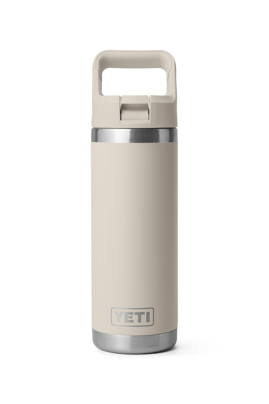 YETI&reg; Rambler&reg; Bottle with Straw Cap &mdash; 18 oz, Cape Taupe, hi-res