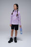 Macpac Kids' Ruru Fleece Pullover, African Violet Valley Print, hi-res