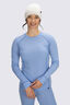Macpac Women's Geothermal Long Sleeve Top, Hydrangea, hi-res