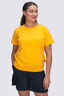 Macpac Women's Boxy T-Shirt, Kumquat, hi-res