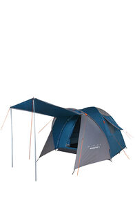 Wanderer Magnitude 4P Dome Camping Tent — Four Person, Blue, hi-res