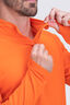 Macpac Men's Prothermal Fleece Top, Red Orange, hi-res