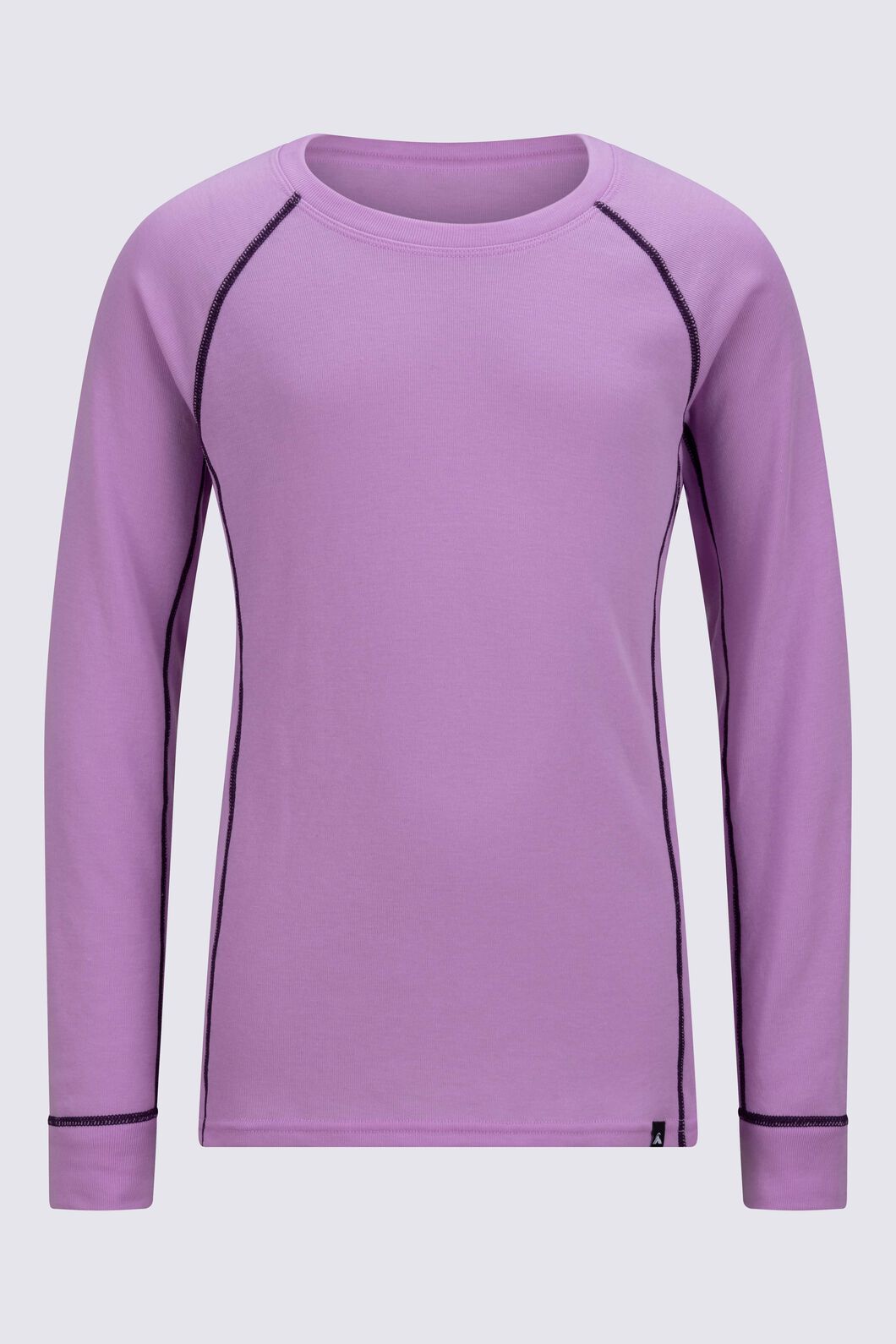 Macpac Kids' Geothermal Long Sleeve Top, Orchid, hi-res