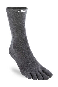 Injinji Liner Crew NüWool™ Toesock, Slate, hi-res