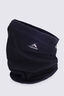 Macpac Kaka Fleece Neck Gaiter, Black, hi-res