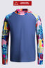 Macpac Kids' Rash Top, Tropical Reef Print, hi-res