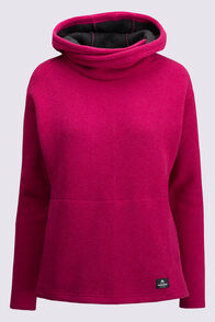 Macpac Women's Mahia Wool Blend Pullover, Rose Pink, hi-res