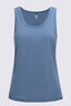 Macpac Women's Merino 180 Tank Top, China Blue, hi-res