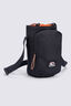 Macpac Wilderness Bottle Bag V2, Black/Orange, hi-res