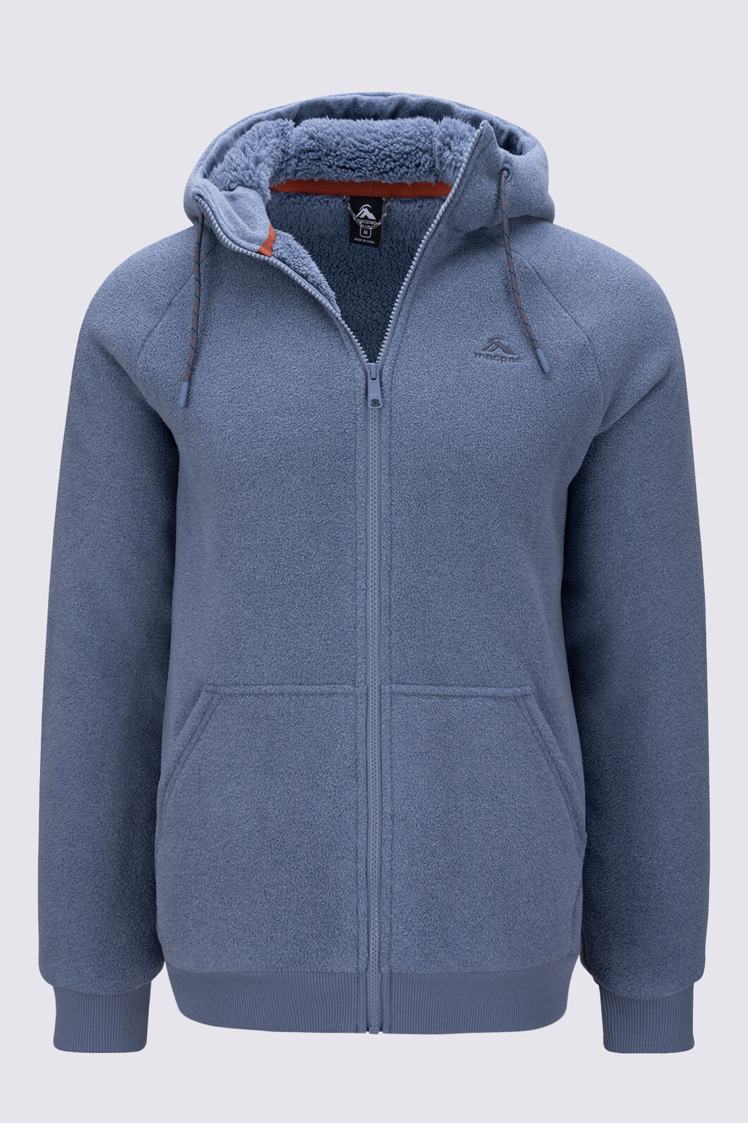Macpac Men&rsquo;s Skyline Hoodie, Lead Grey Marle, hi-res