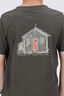 Macpac Kids' Cameron Hut Fairtrade Organic Cotton Short Sleeve T-Shirt, Forest Night Marle, hi-res