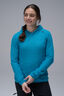 Macpac Women's Nitro Fleece Pullover, Caribbean Blue, hi-res