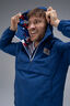 Macpac Men&rsquo;s Heritage Fleece-Lined Windbreaker, Navy Peony, hi-res