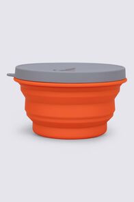Macpac Silicone Container &mdash; 1000ml, Orange, hi-res