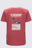 Macpac Women's Te Papakura O Taranaki NP Fairtrade Organic Cotton T-Shirt, Mineral Red, hi-res
