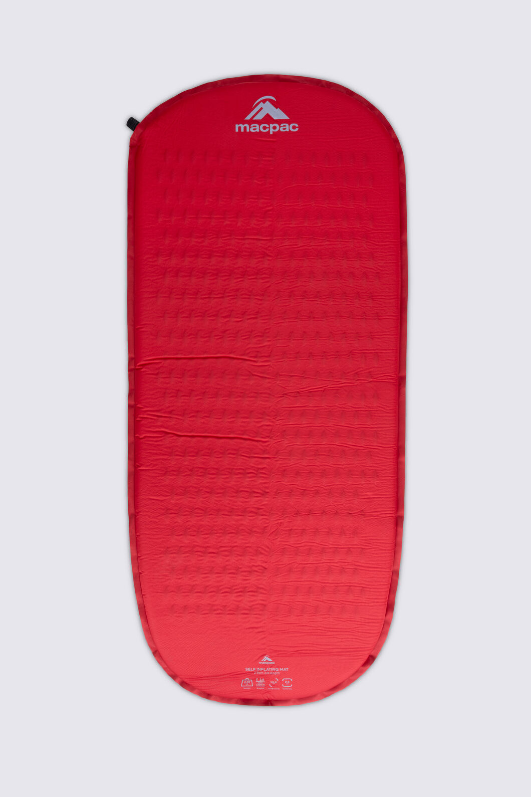 Macpac ¾ Sleeping Mat — 2.5cm, Salsa, hi-res