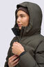 Macpac Women's Orb Hooded Down Coat, Tarmac, hi-res