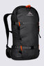 Macpac Huka 20L Ski Backpack, Black, hi-res