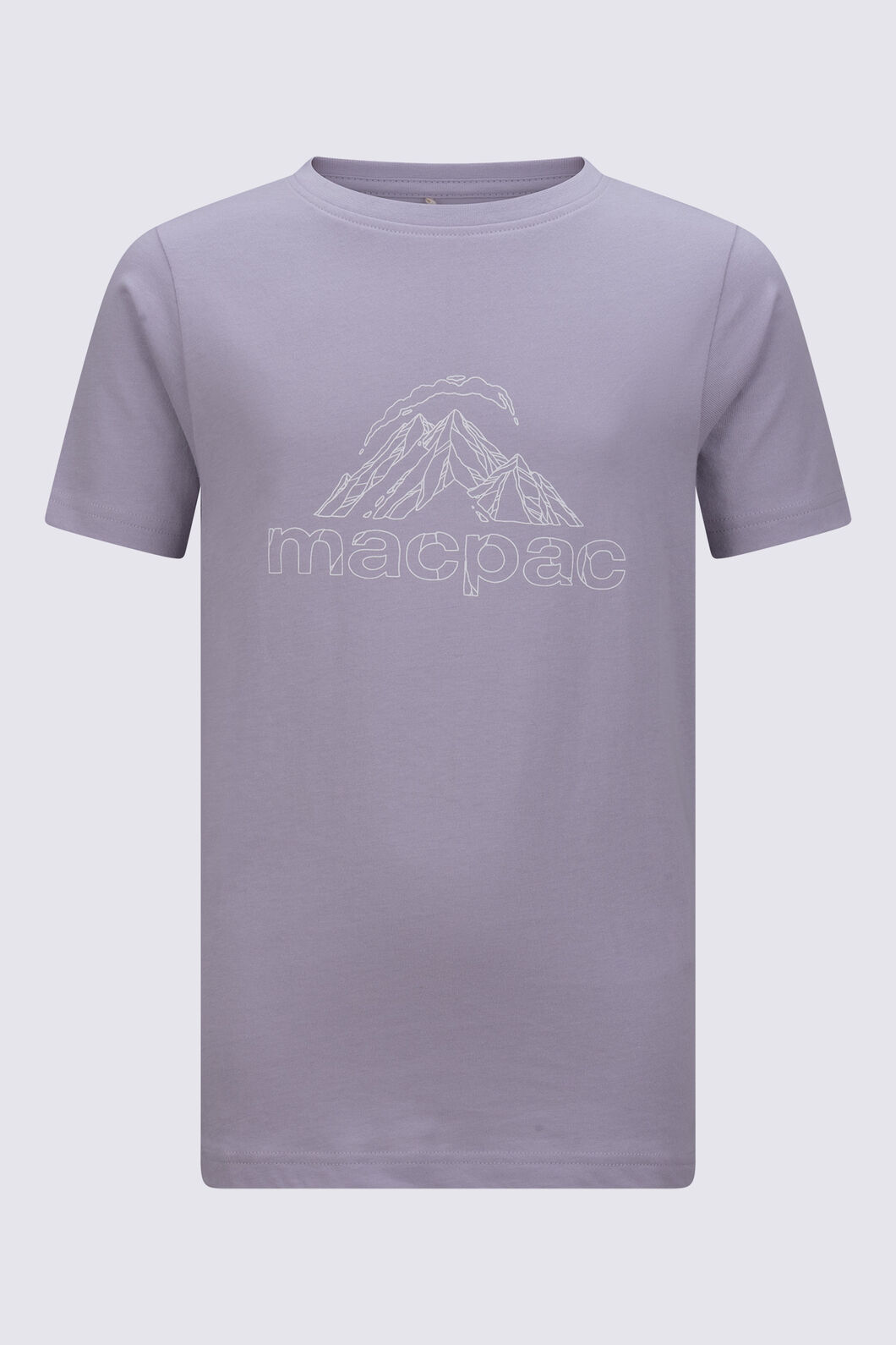 Macpac Kids&rsquo; Mountain T-Shirt, Thistle, hi-res