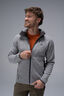 Macpac Men&rsquo;s Energy Pro Hooded Jacket, Light Grey Marle, hi-res