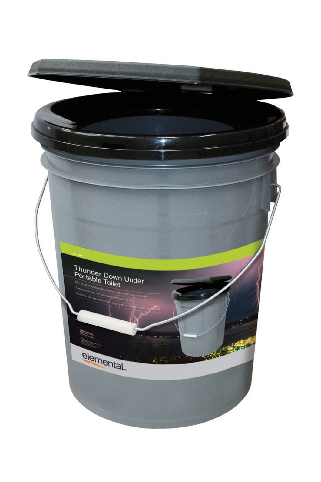 Elemental Thunder Down Under Portable Toilet, None, hi-res