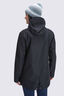 Macpac Women's Fiord Raincoat, Black, hi-res