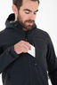 Macpac Men's Sabre Hooded Softshell Jacket, Black, hi-res