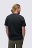 Macpac Men's Vintage Embroidered Fairtrade Organic Cotton Short Sleeve T-Shirt, BLACK MARLE, hi-res